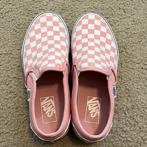 Vans Classic Checkerboard Slide on Shoes